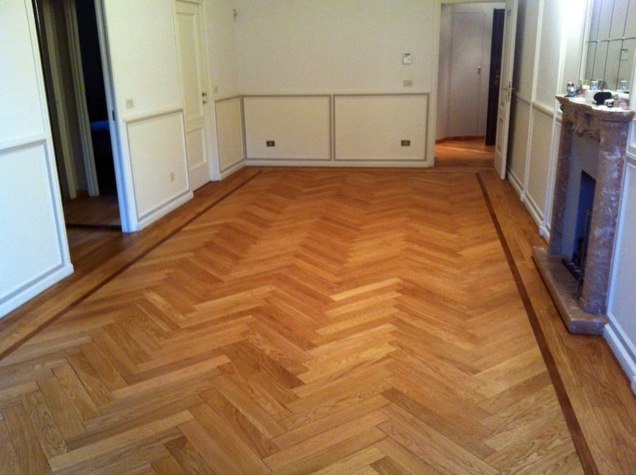 PARQUET SPINA ITALIANA TEAK BURMA 3 STRATI-2